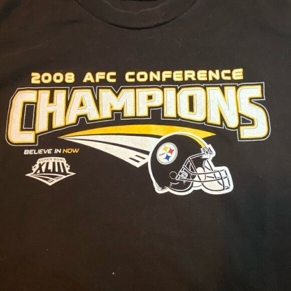 Vintage Pittsburgh Steelers T-shirt Size L - Picture 2 of 5